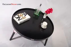 میز عسلی لبه دار فریازان دکور هم رنگ