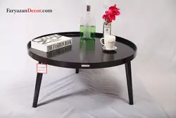 میز عسلی لبه دار فریازان دکور هم رنگ