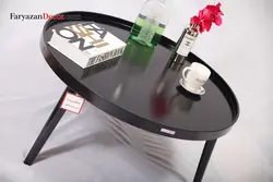 میز عسلی لبه دار فریازان دکور هم رنگ