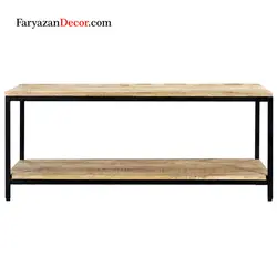 میز جلو مبلی دوطبقه فریازان دکور مدل FM22