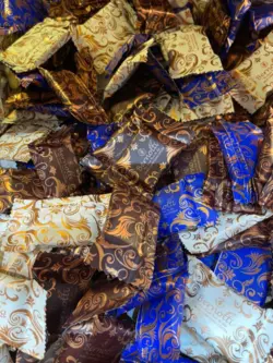 هلو زعفرانی خشک