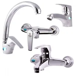 ست کامل شیرآلات تیبا مدل سایه