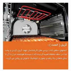 مشخصات قیمت و خرید فر توکار سینجر مدل8601A