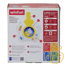 چراغ خواب موزیکال پرژکتوری وین فان Baby's Dreamland Soothing Projector 806A