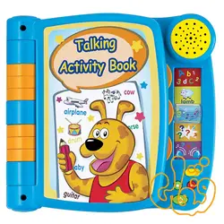 کتاب موزیکال آموزشی وین فان Talking Activity Book 9019 — فنقلی توی