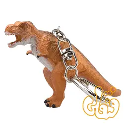 آویز کلید دایناسور تیرکس موجو Tyrannosaurus Rex Keychain 387445 — فنقلی توی
