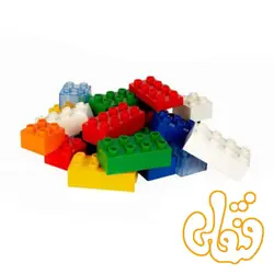 ساختنی لگو 80 قطعه با سطل بازی تا 991110