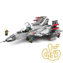 ساختنی لگو جت جنگنده کوسه پرنده 202055