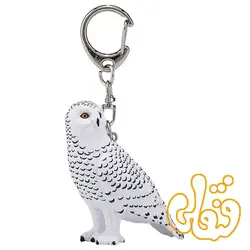 آویز کلید جغد برفی Snowy Owl Keychain 387432