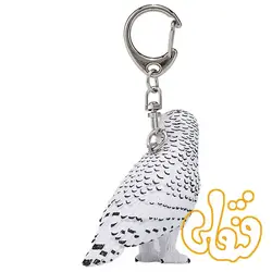 آویز کلید جغد برفی Snowy Owl Keychain 387432