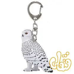آویز کلید جغد برفی Snowy Owl Keychain 387432