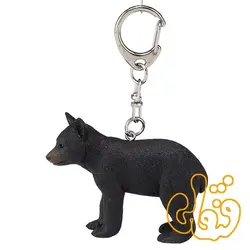 آویز کلید بچه خرس سیاه موجو Black Bear Cub Keychain 387438