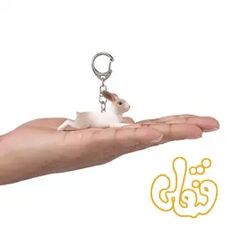 آویز کلید خرگوش موجو Rabbit Lying Keychain 387440