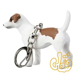 آویز کلید سگ جک راسل تریر موجو Jack Russell Terrier Keychain 387457