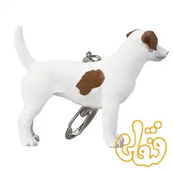 آویز کلید سگ جک راسل تریر موجو Jack Russell Terrier Keychain 387457