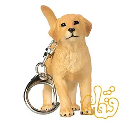 آویز کلید توله سگ گلدن رتریور Golden Retriever Puppy Keychain 387465