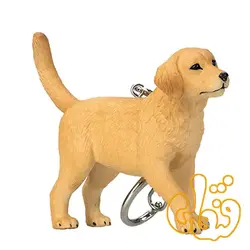 آویز کلید توله سگ گلدن رتریور Golden Retriever Puppy Keychain 387465