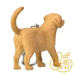 آویز کلید توله سگ گلدن رتریور Golden Retriever Puppy Keychain 387465