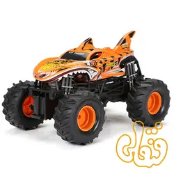 ماشین کنترلی کوسه ببری هات ویلز Hot Wheels Monster Trucks Radio Control Tiger Shark 61460U-40