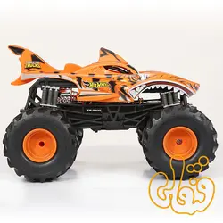 ماشین کنترلی کوسه ببری هات ویلز Hot Wheels Monster Trucks Radio Control Tiger Shark 61460U-40
