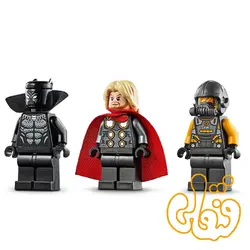 ساختنی لگو موتور بلک پنتر و تور 11505