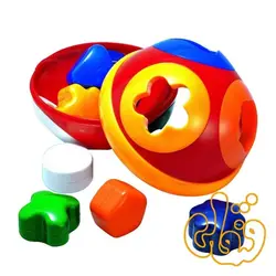 توپ فکری جاگذاری اشکال تولو Rolling Ball Shape Sorter 89550