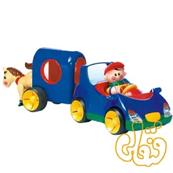 پسر ماشین سوار و یدک کش اسب Pony Club - boy 89910