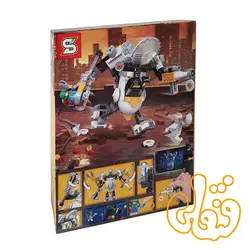 ساختنی لگو مرد تخم مرغی و بتمن 1011