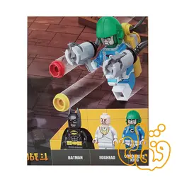 ساختنی لگو مرد تخم مرغی و بتمن 1011