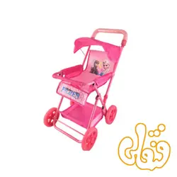 کالسکه عروسک فلزی طرح فروزن 0055