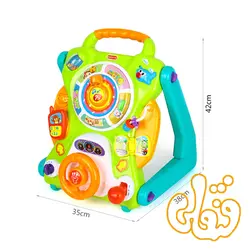 واکر و میز سرگرمی و تخته جادویی سه کاره هولی تویز 2107
