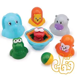 بولینگ 2 کاره حیوانات جنگل تولو Jungle Bowling 89412