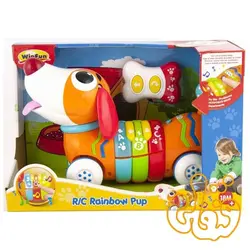 سگ کنترلی و موزیکال R/C Rainbow Pup 1142
