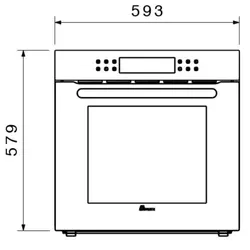 فر توکار برقی بیمکث مدل 0025 E ؛ سفارش محصول