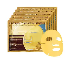 ماسک ورقه ای طلا و کلاژن گلد صورت