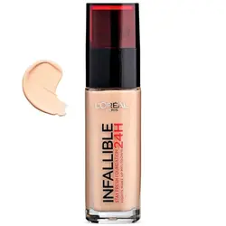 کرم پودر لورال مدل Infaillible Fresh Wear در سه شماره رنگبندی حجم 30 میل