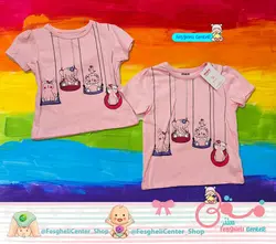 تیشرت دخترانه طرح حیوانات MAX