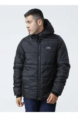 کاپشن پیراهن یقه مردانه مشکی برند HUMMEL کد 1666577706