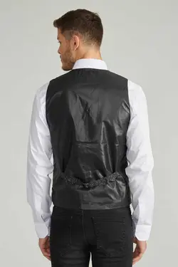 جلیقه اسلیم فیت یقه هفت برند HOBİ CLUB کد 1666862407