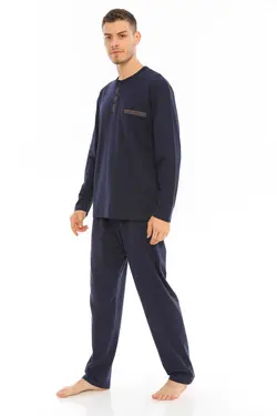 لباس راحتی پنبه ای آستین بلند مردانه برند PAROTTE کد 1667184020