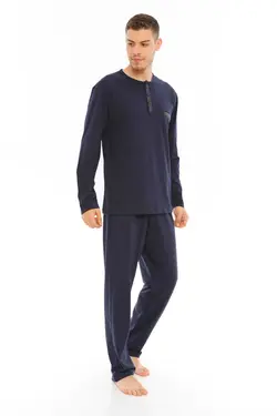 لباس راحتی پنبه ای آستین بلند مردانه برند PAROTTE کد 1667184020