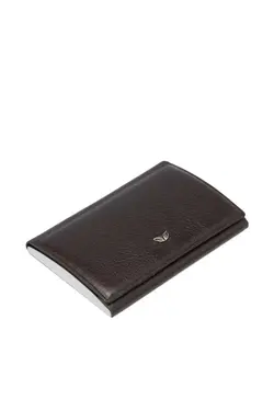 جا کارتی قهوه چرم اصل برند Tergan کد 1667356503