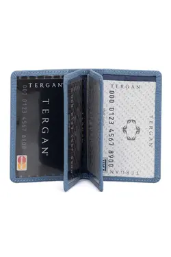 آبی جا کارتی چرم برند Tergan کد 1667356208