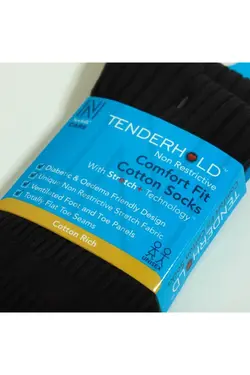 جوراب بسته دیابت راحت دوتایی قهوه‎ای برند Norfolk کد 1667581267