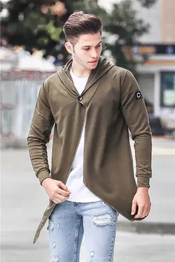 بافتنی بلند یشمی مردانه برند Madmext کد 1667456967