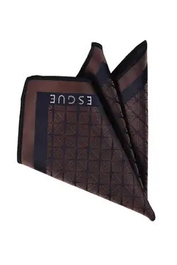 کراوات دستمال طرح‎دار &amp; قهوه‎ای برند Esgue کد 1667635804