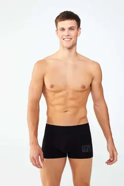 لباس زیر 3تایی چاپی ملانژ خاکستری آنتراسیت مشکی مردانه برند U.S. Polo Assn. کد 1667715603