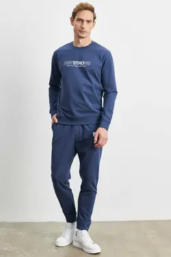 شلوار راحتی جیب دار برش ملانژ استاندارد مردانه برند Altınyıldız Classics کد 1667795463