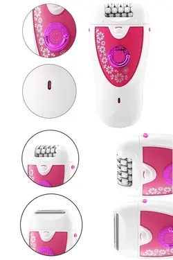 مراقبت دستگاه گرفتن شارژی مو کن ست 1آب 20 رز زنانه مویی ضد آب برند VGR کد 1667783412