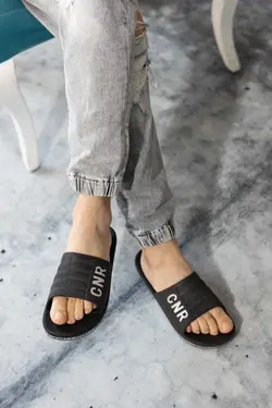 دمپایی حمام استخر ساحلی کف روزانه آبی لیز نمیخورد مشکی برند Modafırsat کد 1667885052